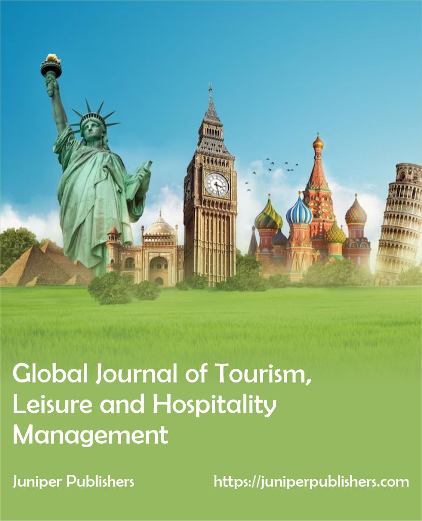 Juniper Publishers Global Journal of Tourism, Leisure and Hospitality Management