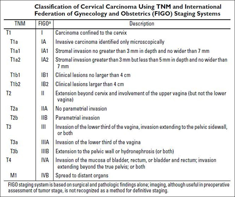 Cervical Cancer Staging Cervical Cancer Staging